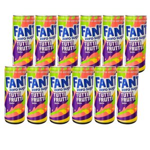 Fanta Tutti Frutti Zero Sugar conf da 12x250ml