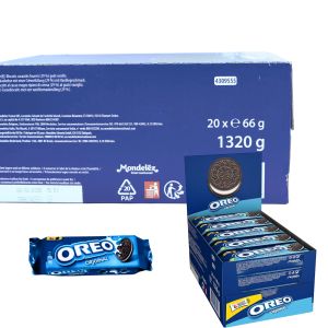 Oreo Original in confezione da 20 pezzi x 66 gr a confezione – peso totale 1320 gr