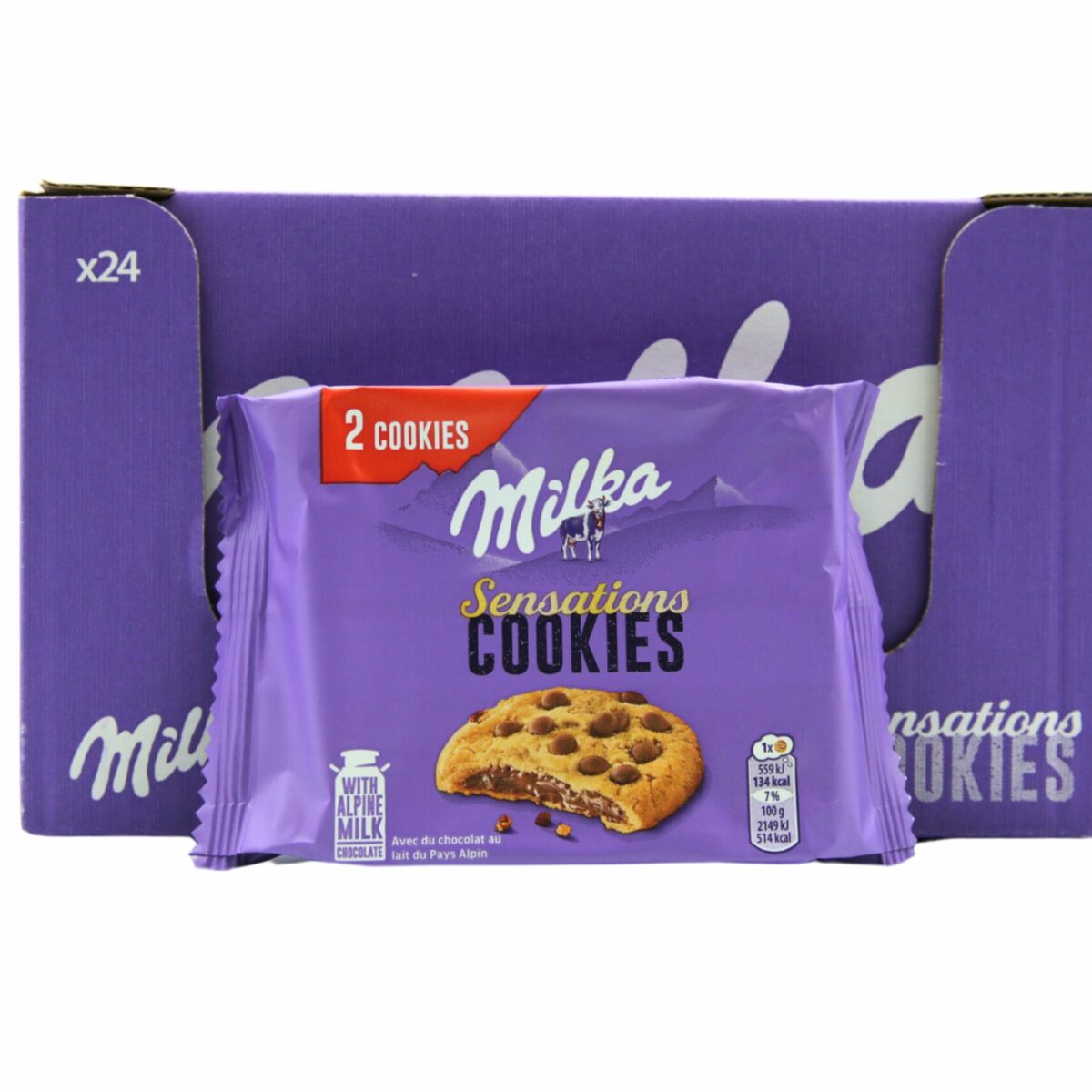 Milka Cookies 24 x 52 gr