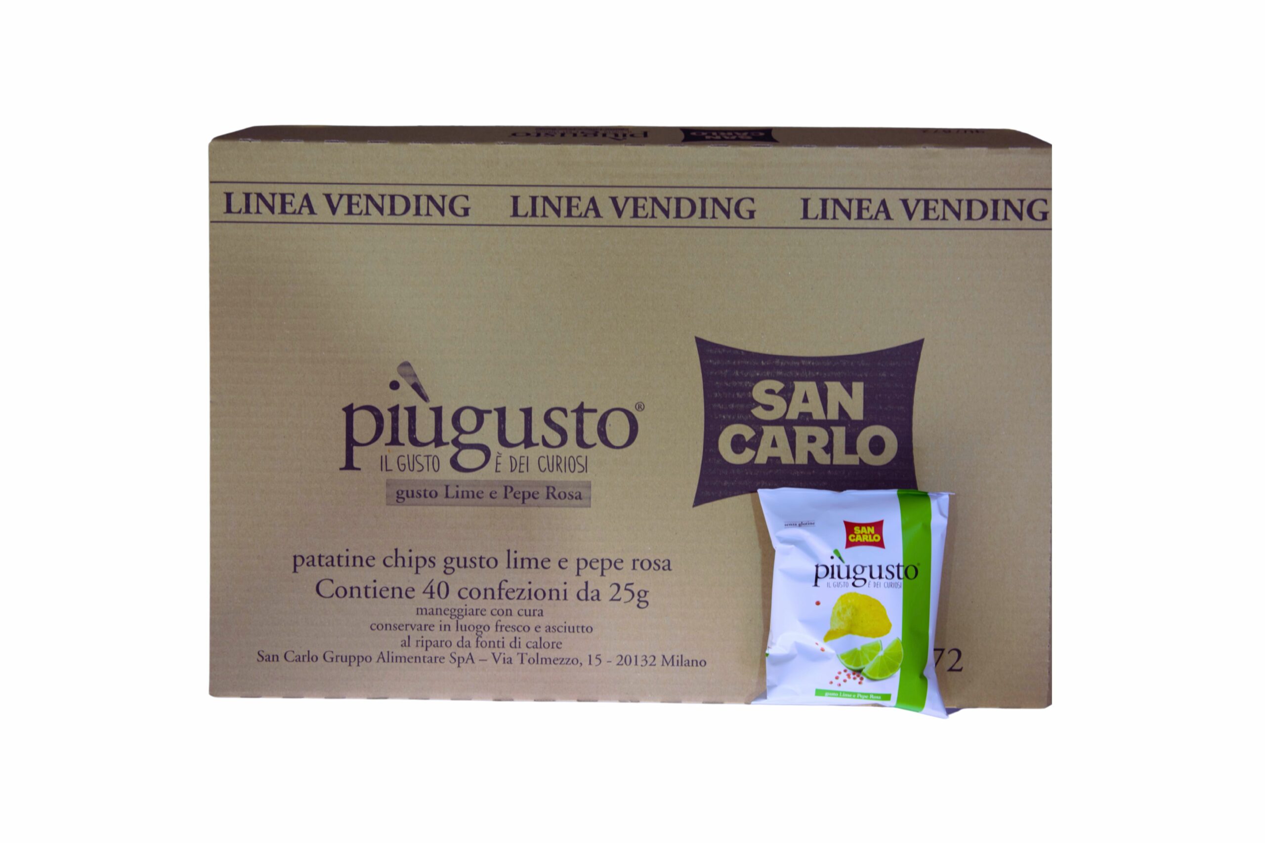 patatine san carlo lime e pepe rosa