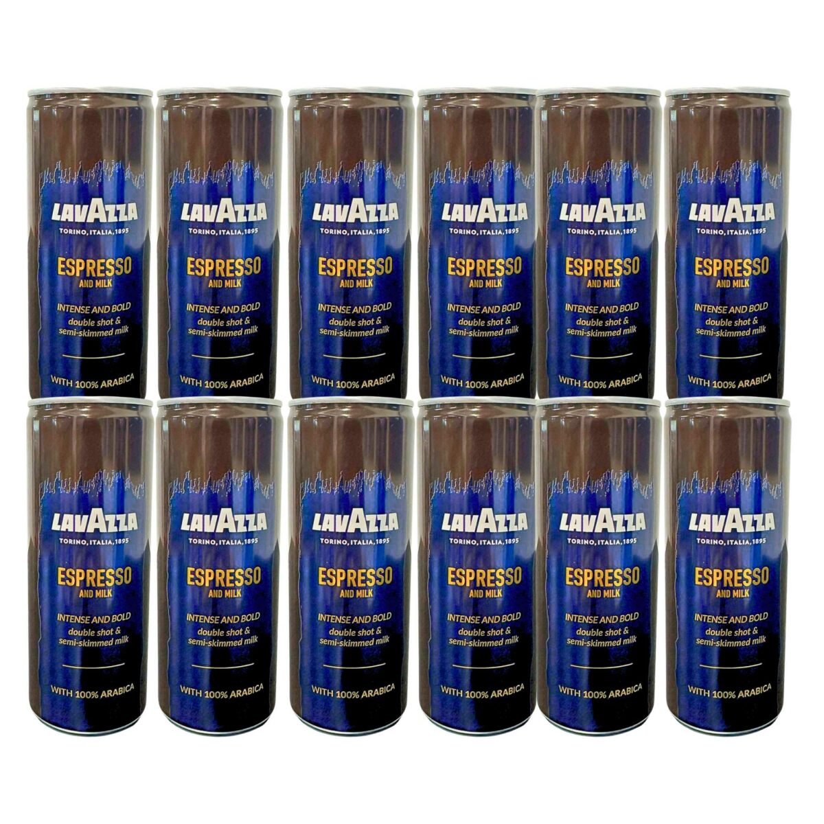 Lavazza espresso e Milk lattina 12 x 250 ml