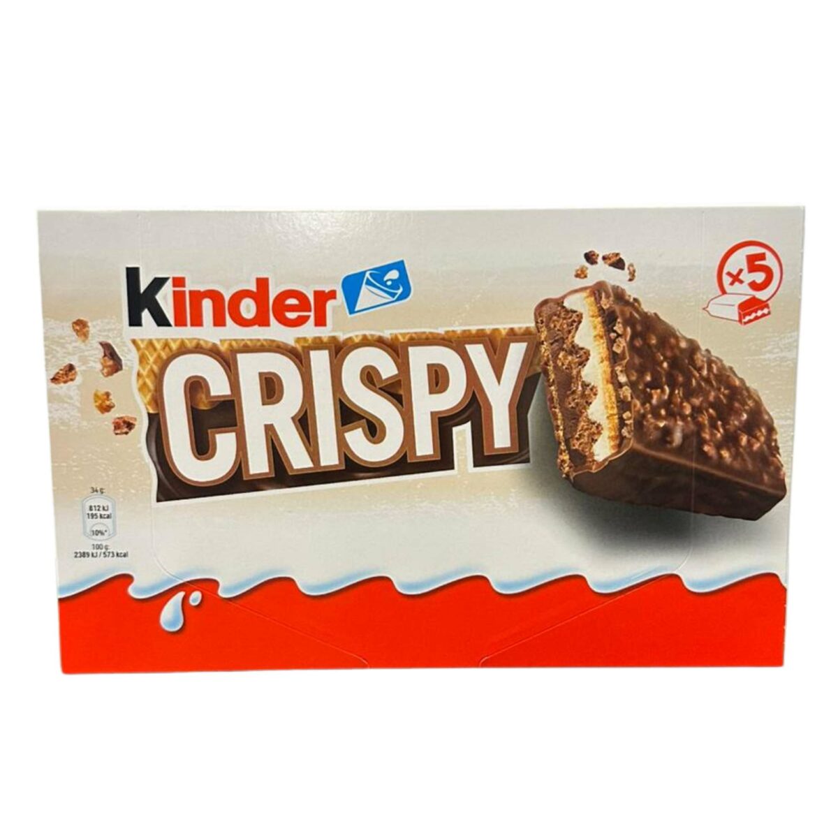 Kinder Crispy confezione 5 x 34 gr