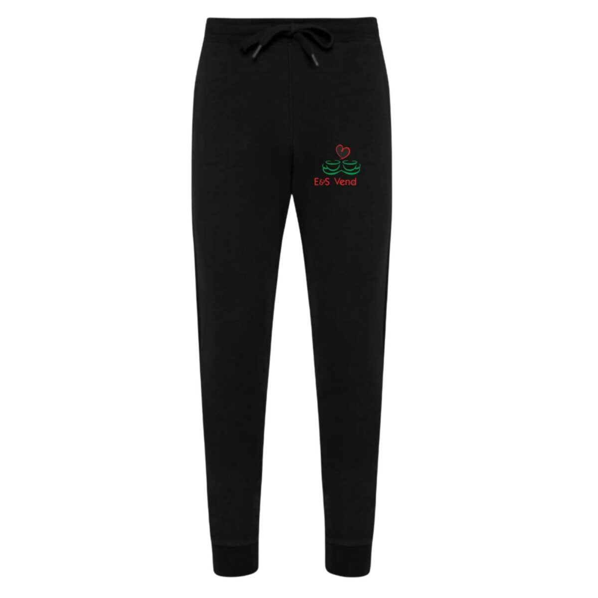 PANTALONE TUTA NERO E&S Vending® logo ricamato taglia XXL