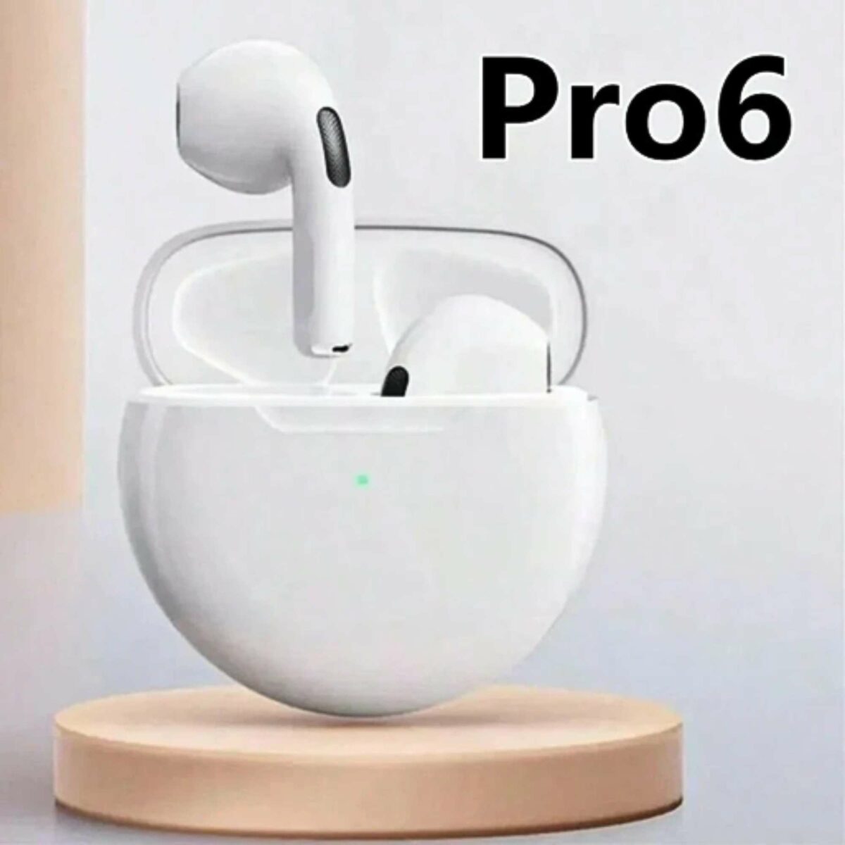 Cuffie Bluetooth Pro 6, compatibili con auricolari senza fili Bluetooth