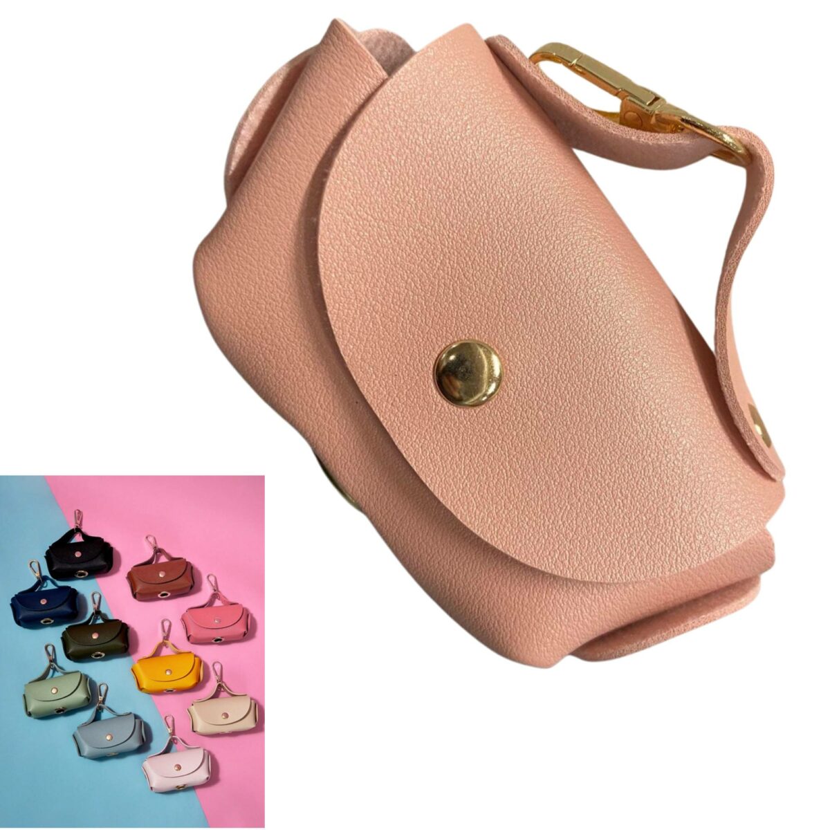 PETSIN Dispenser portatile in pelle