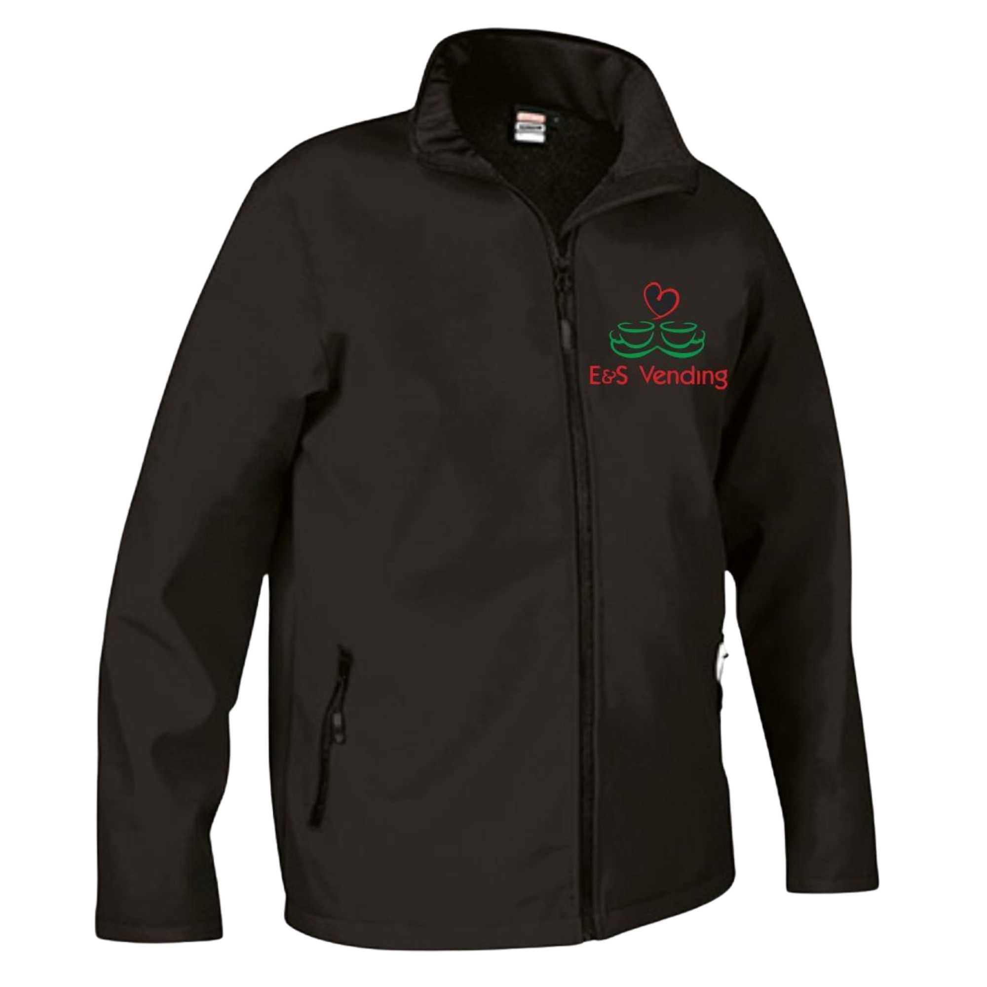 Ermanno Scervino Giubbino trapuntato nero con cappuccio e logo ESGB024C main image 0