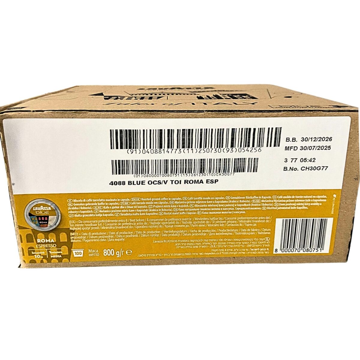 CAFFE' LAVAZZA BLUE ROMA CT 100