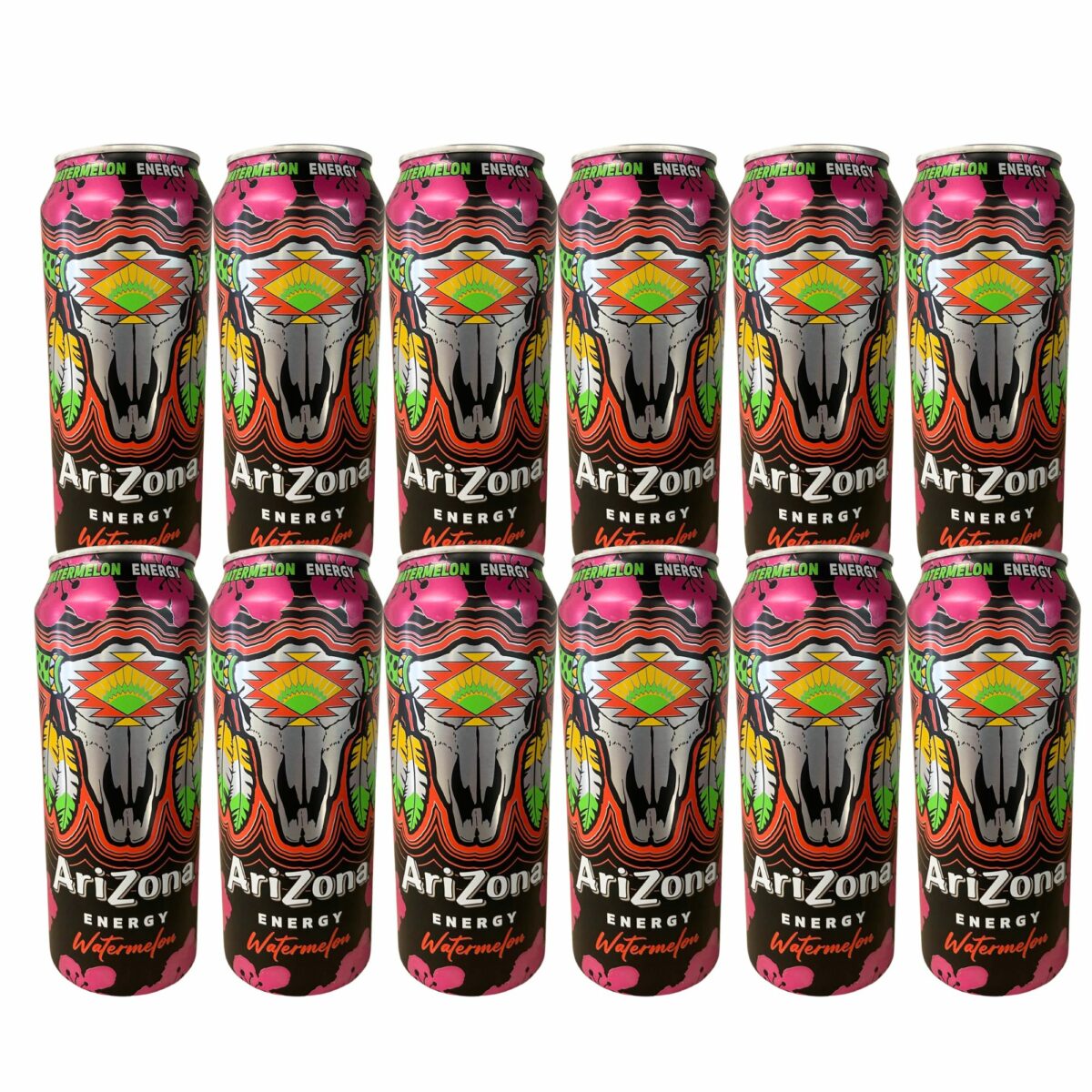 Arizona energy drink watermelon 12 x 500 ml