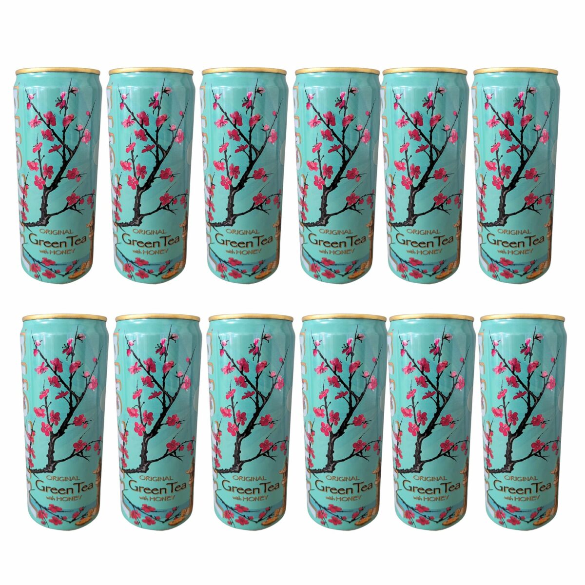 Arizona green tea PESCA 12X330ml