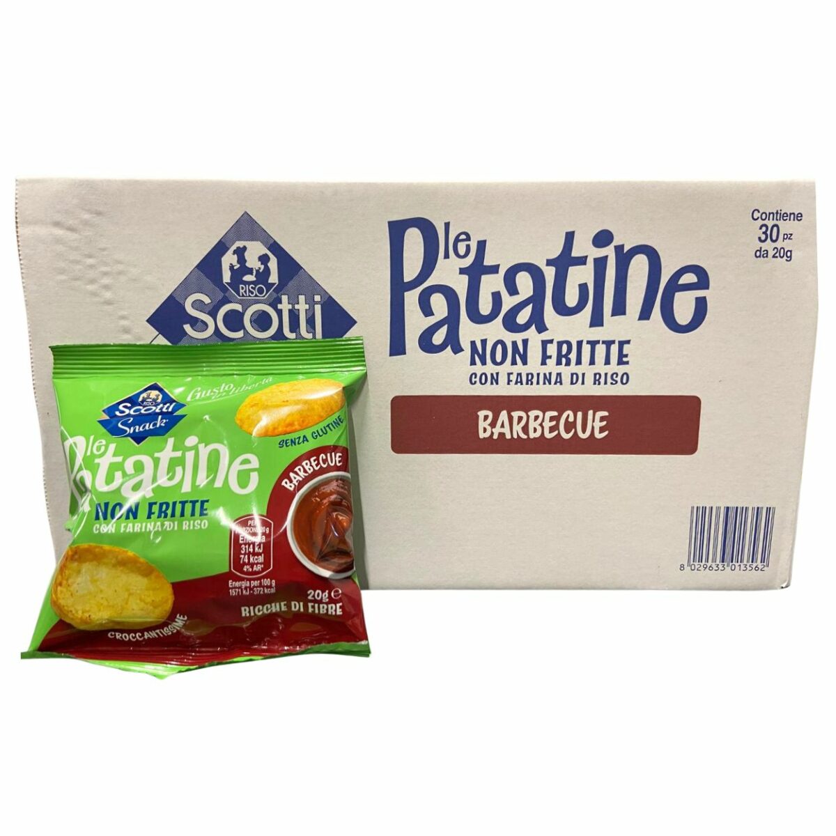 Patatine Non Fritte Gusto BBQ 25 g