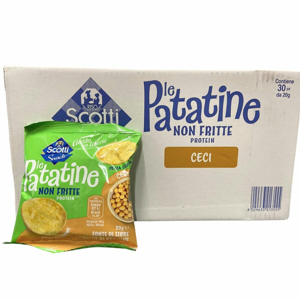 Patatine Non Fritte Proteiche 30 g